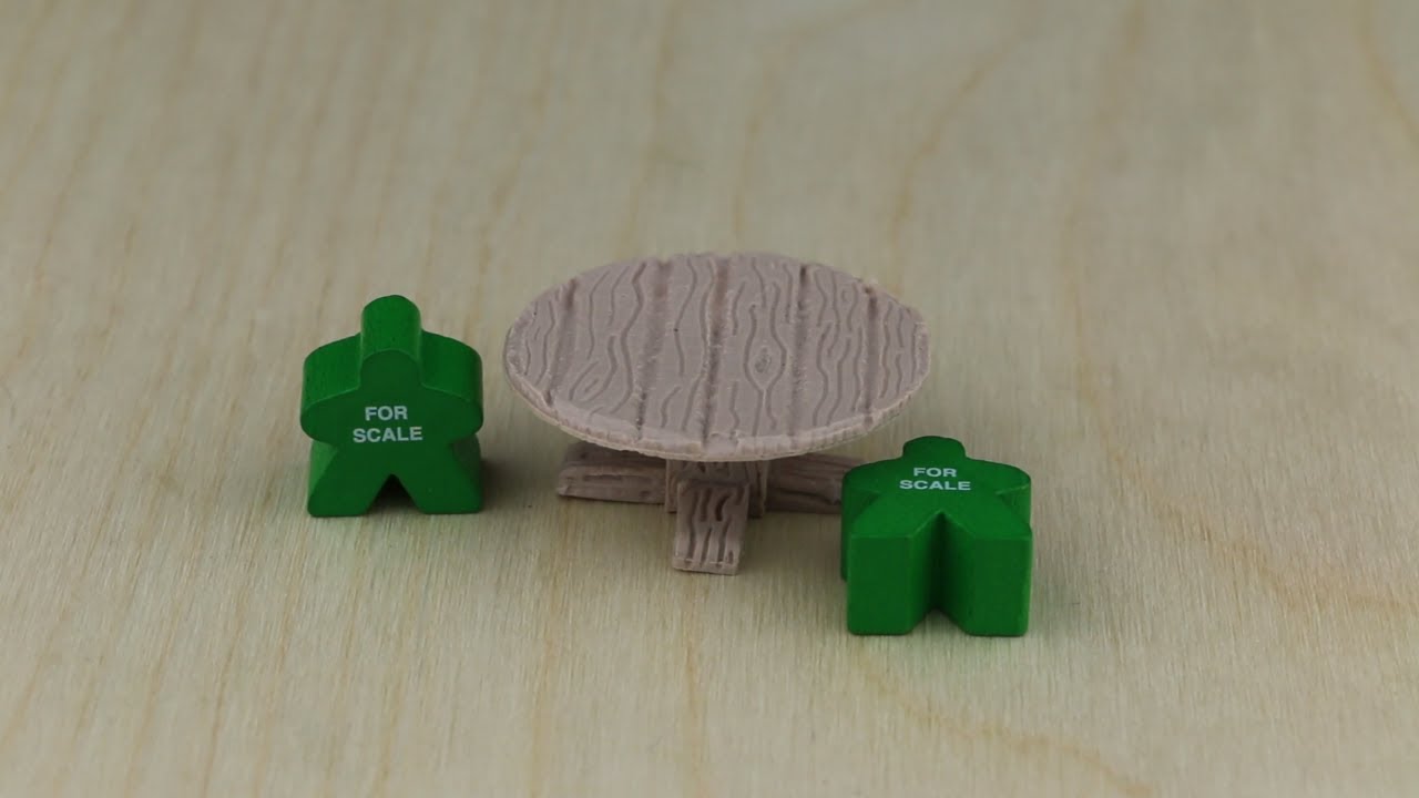 Round Table - Board Game Pieces from The Game Crafter