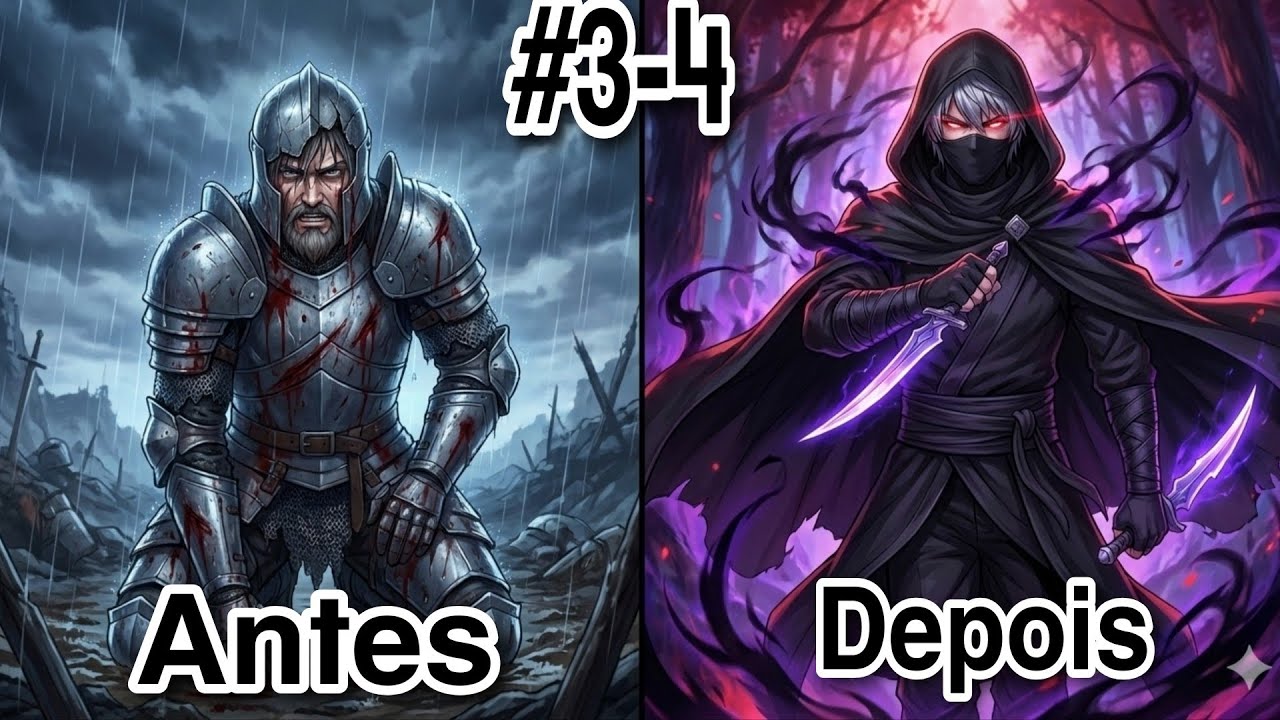 ELE foi TRAÍDO e MORTO pela irmã... Mas agora ELE é a SOMBRA que se VINGARA de TODOS-Capítulos 3/4