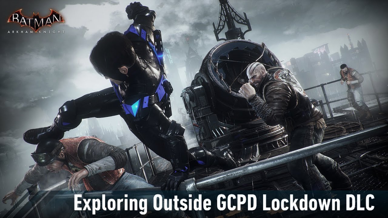 FR MOD; Batman; Arkham Knight; Exploring Outside Nightwing's DLC