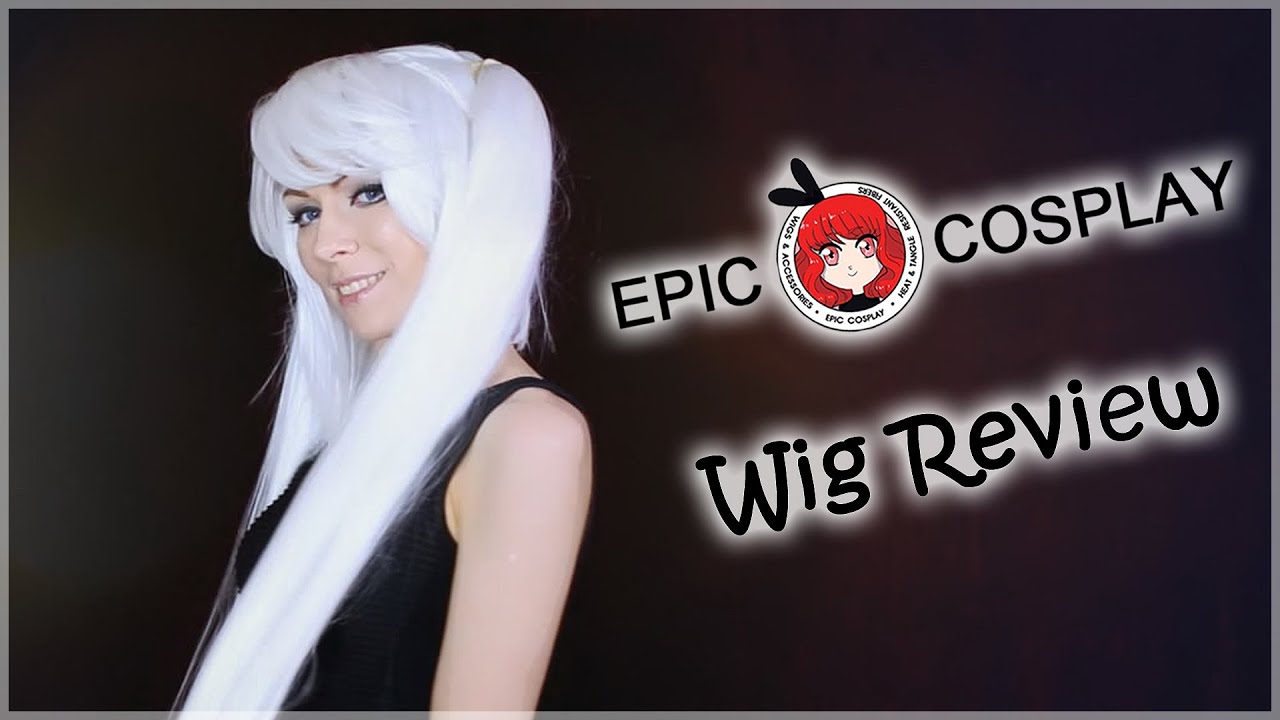 Epic Cosplay GAIA white pigtail wig and PHOEBE extensions review