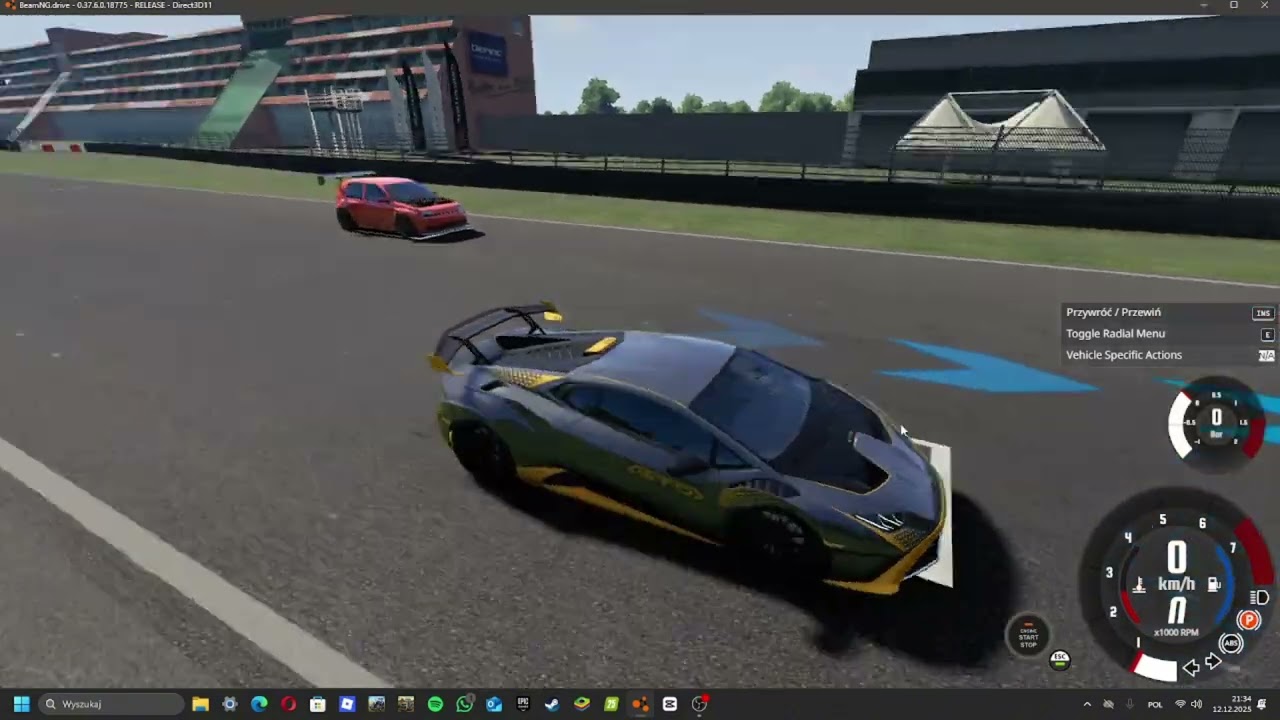 beamNG.Drive Wyścigi super samochodami