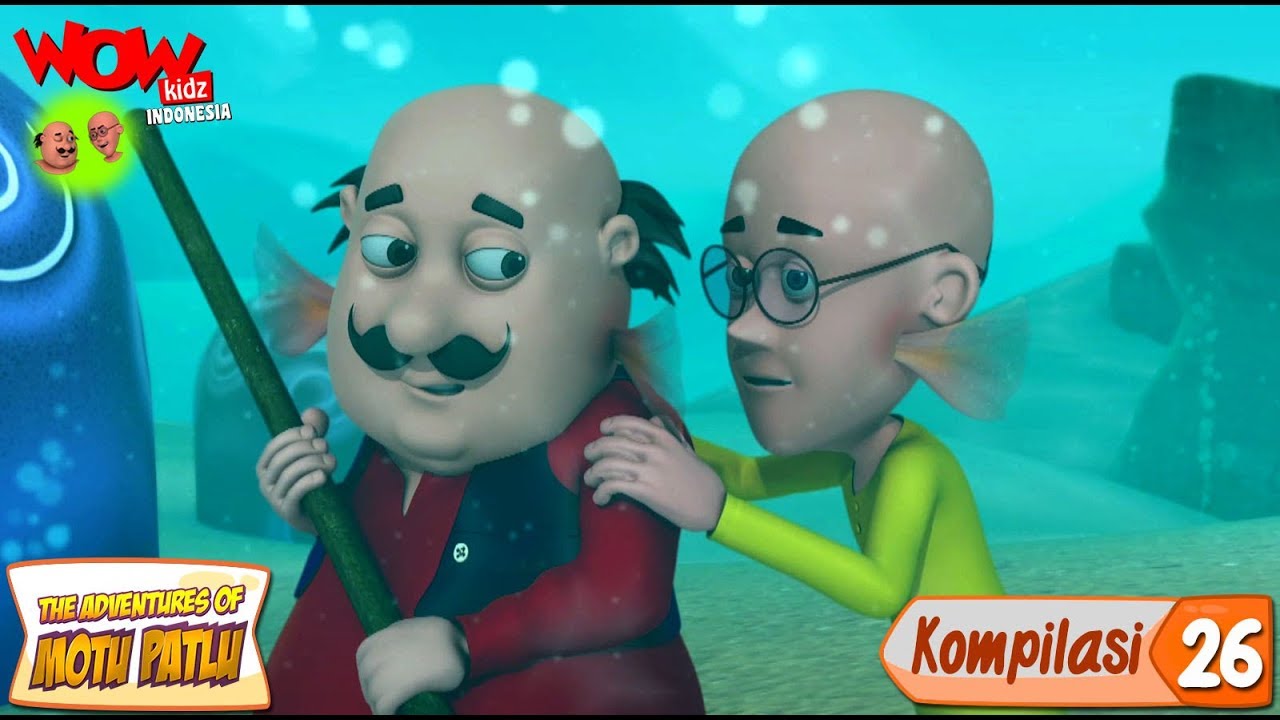 Kompilasi - 26 | Motu Patlu dalam Bahasa - Animasi 3D Kartun | WowKidz Indonesia