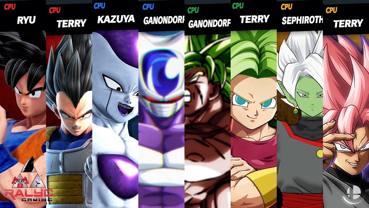 Smash Mods Ultimate:  Dragon Ball Team Battle