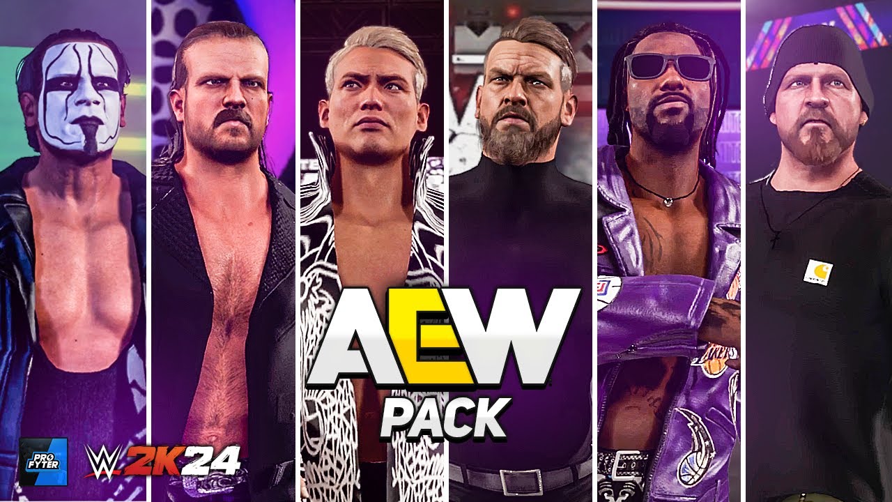 AEW Creations you NEED to DOWNLOAD in WWE 2K24 🤯
