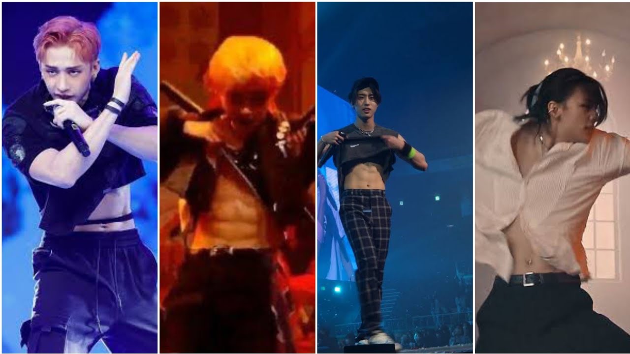STRAY KIDS ABS AND MUSCLE COMPILATION (MY OFFICIAL OPINION)
