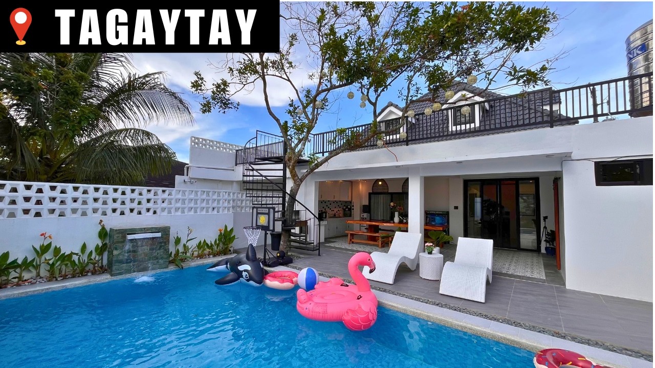 C Villa Tagaytay Staycation with heated Jacuzzi | Pet-friendly too!