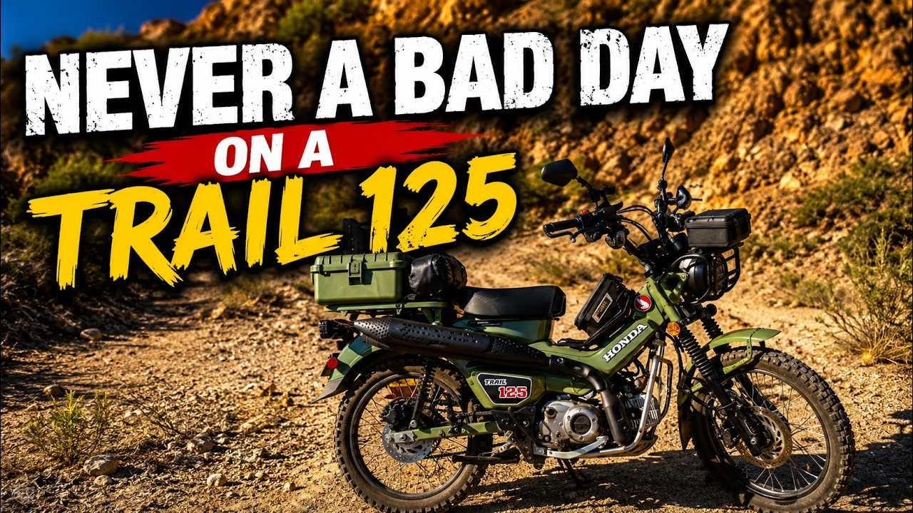 Honda Trail 125 CT125 | Ни одного плохого дня!