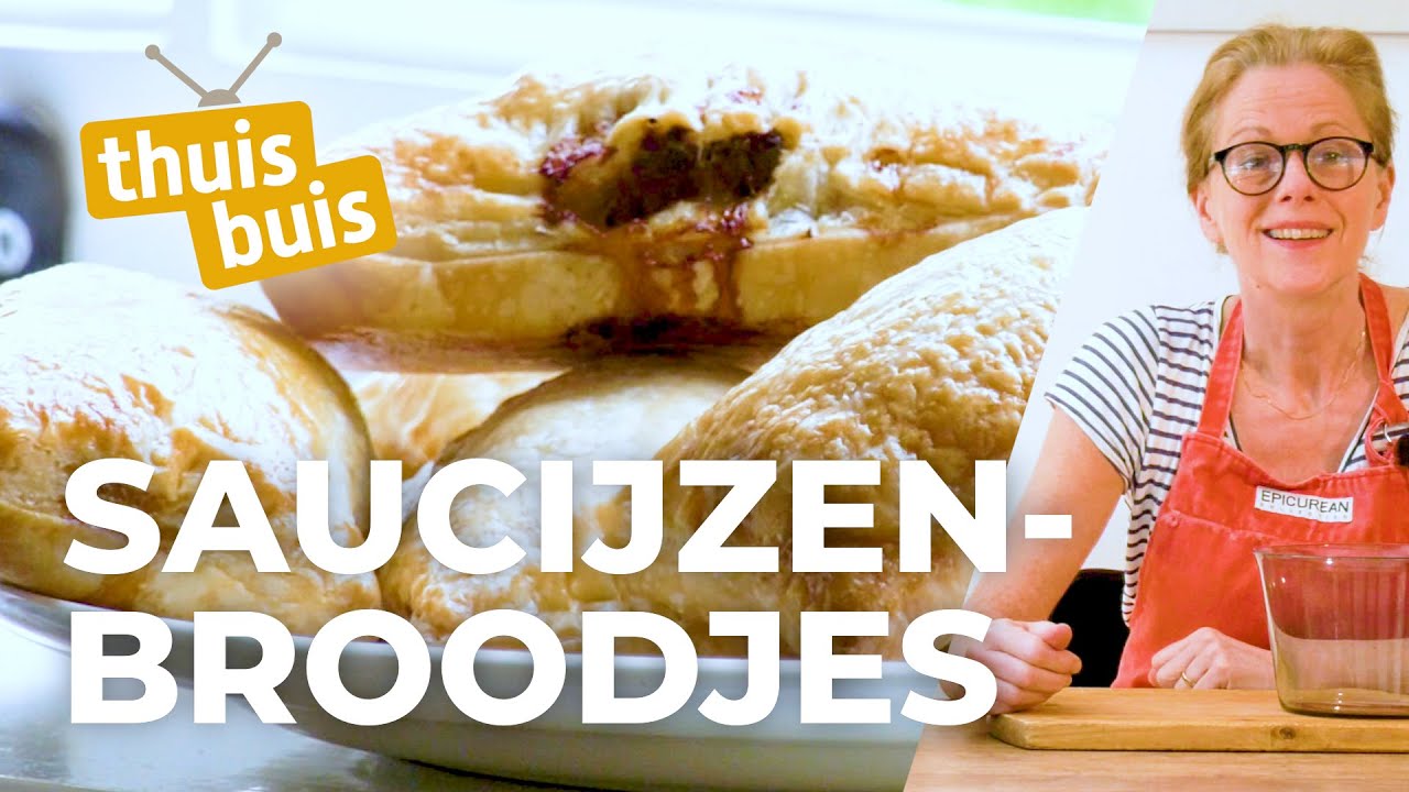 Pittige Saucijzenbroodjes maken | ThuisKoken