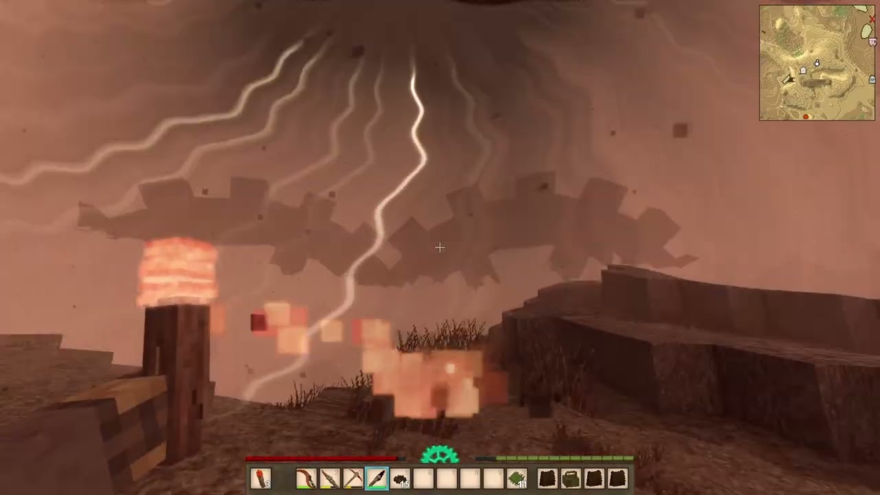 The Storm Rages Outside My Cellar