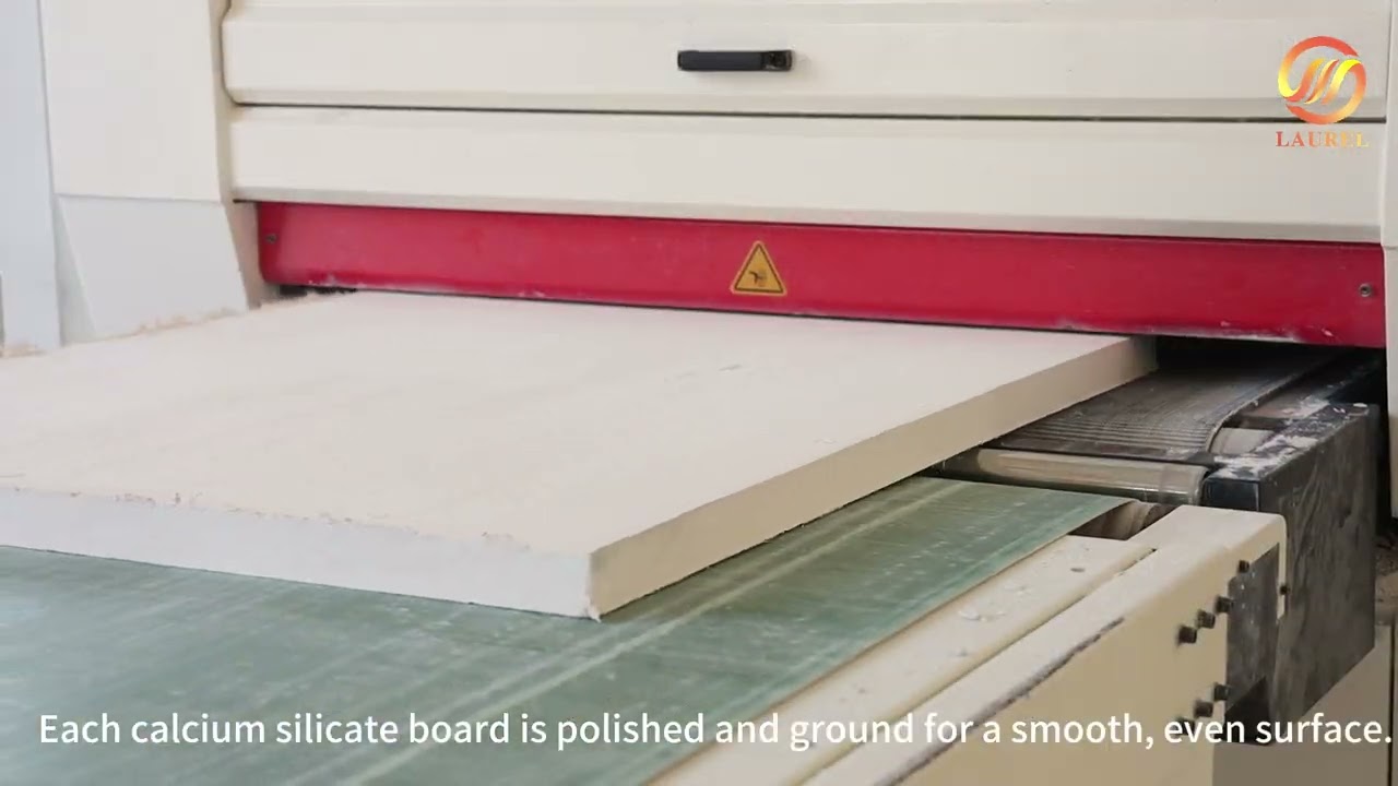 Laurel Calcium Silicate Board Factory |Calcium Silicate Board Production Process#refractorymaterials