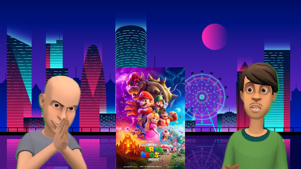 Classic caillou misbehaves on the way to see the super Mario bros movie (REMAKE)