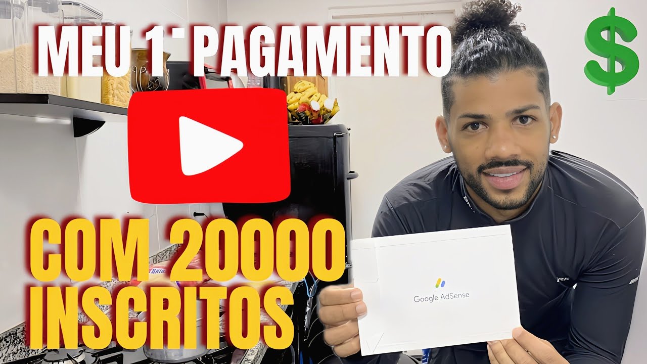 Mostrei meu primeiro pagamento do YouTube quanto ganha um YouTuber iniciante em 2025 #116