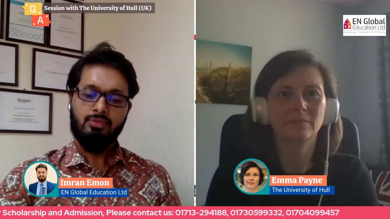 Q&A Session with the University of Hull