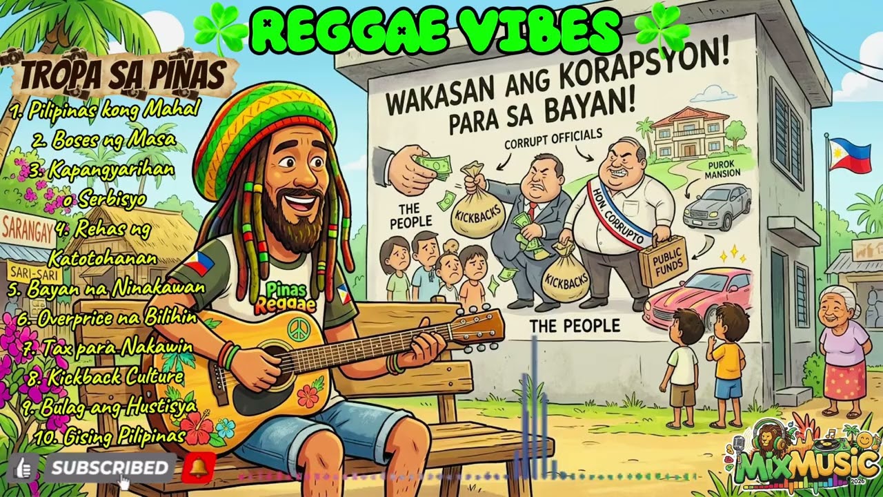TROPA SA PILIPINAS ☘️REGGAE VIBES☘️ New Chill Relaxing Roots Reggae Rap Music -  Buhay sa Pilipinas 