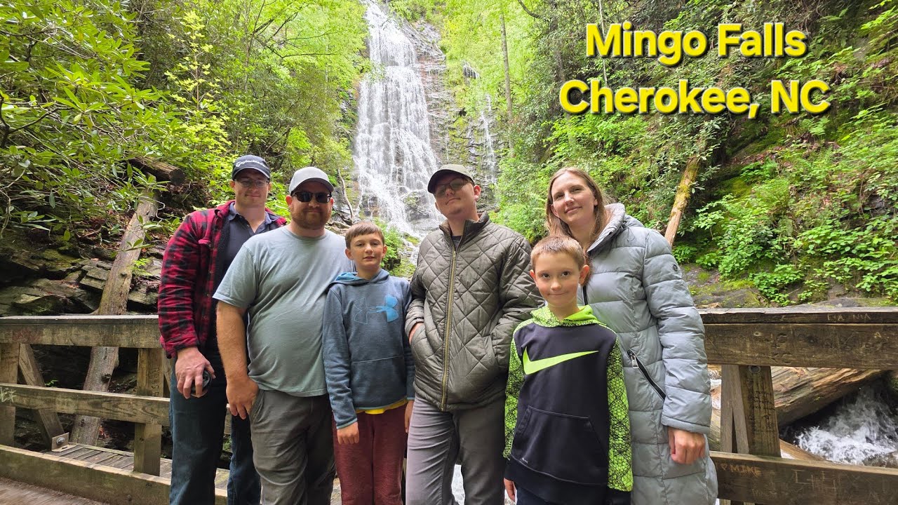 Short HikeTo Mingo Falls - Cherokee Indian Reservation, NC