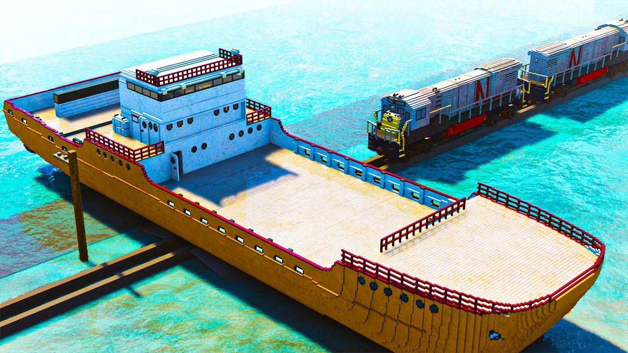 Ships and Boats Cut In half by Train | Teardown