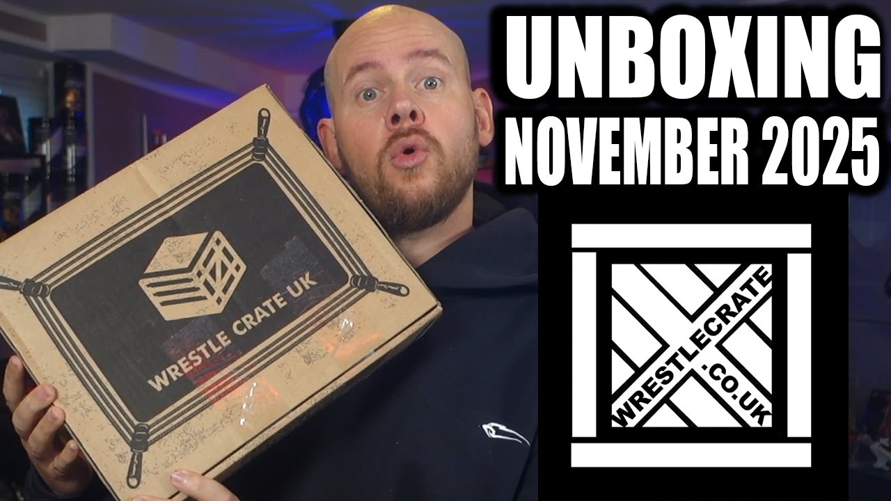 Geschenke für "Sankt" Martin! | WrestleCrate UK Unboxing