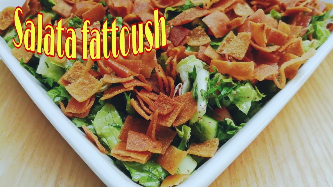 Salata fattoush(Arab Salata)
