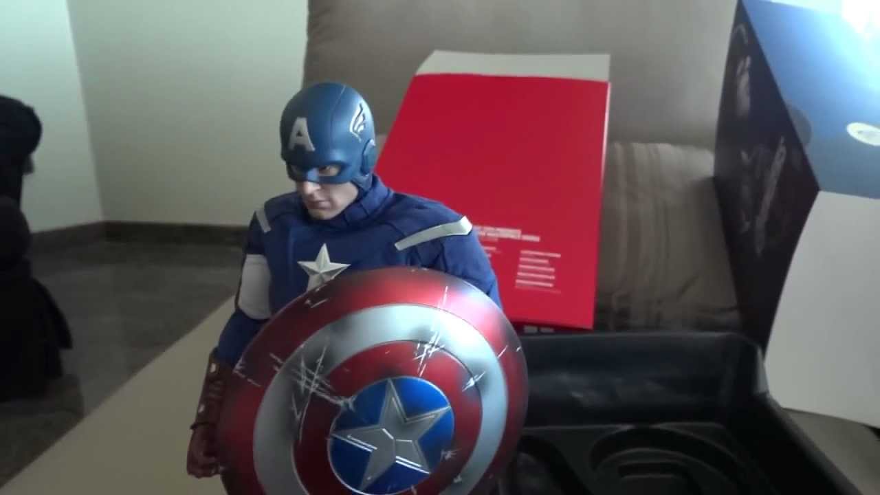 Hot Toys Captain America 1/6 - The Avengers Review BR / DiegoHDM