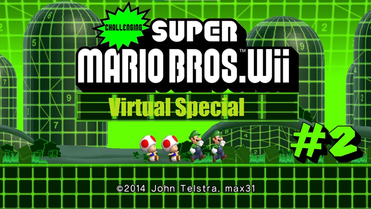 Challenging Super Mario Bros. Wii: Virtual Special 🎮 #2 Walkthrough