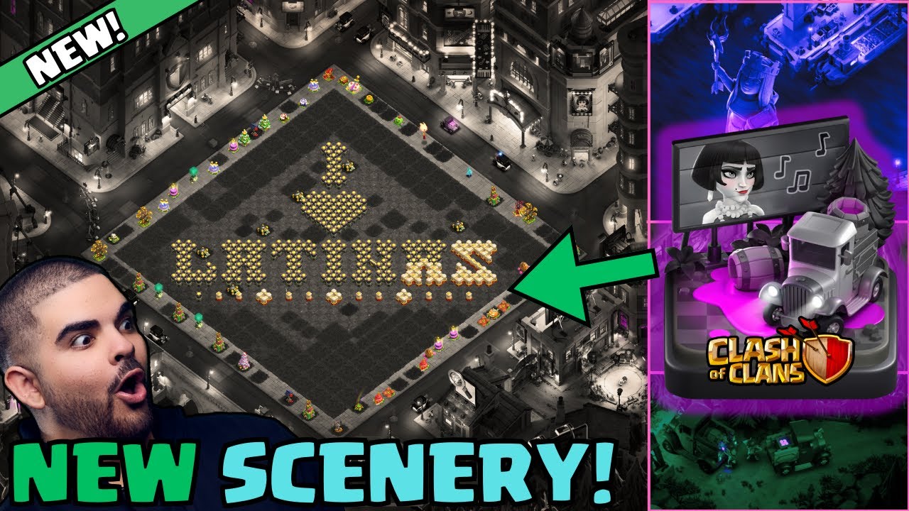 The Dark Days Scenery MIGHT Be The BEST In Clash Of Clans!