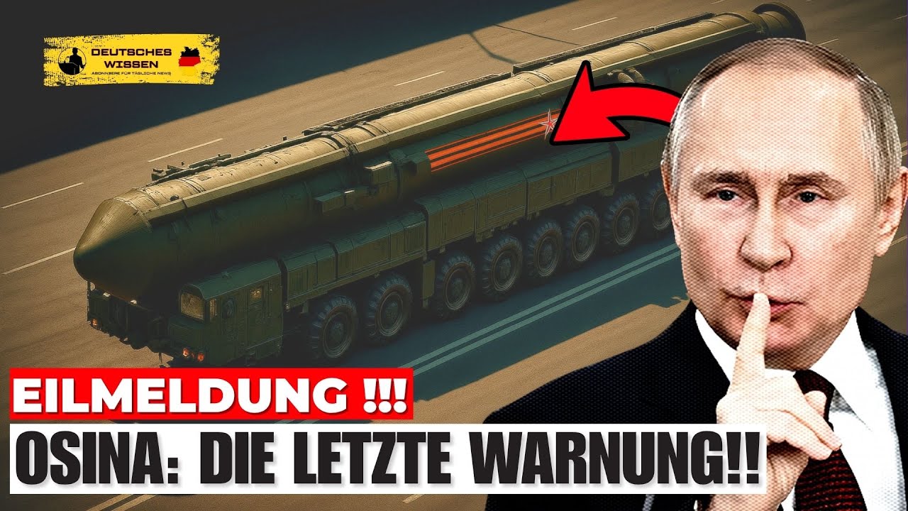 Neue Bedrohung: OSINA Erhebt Sich Aus Der Dunkelheit -T&ouml;dlicher Als Oreshnik!