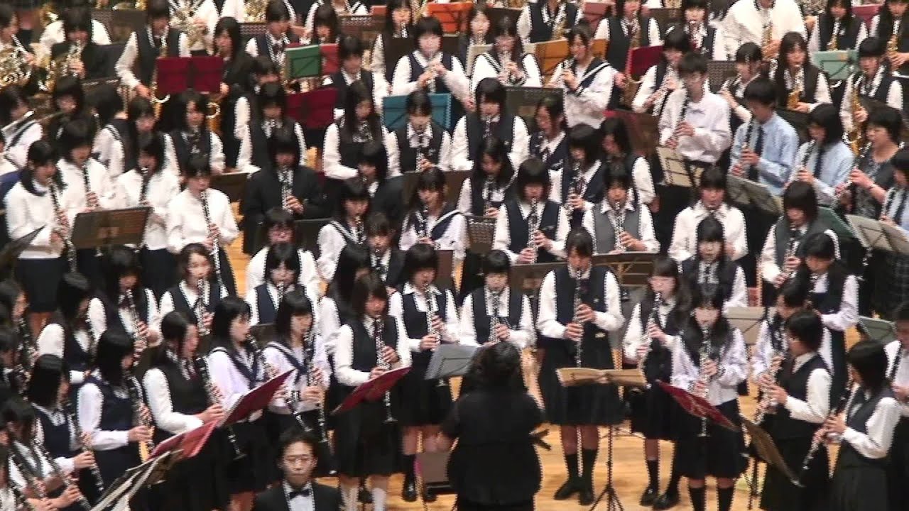 高校生1000人の吹奏楽星条旗よ永遠なれ