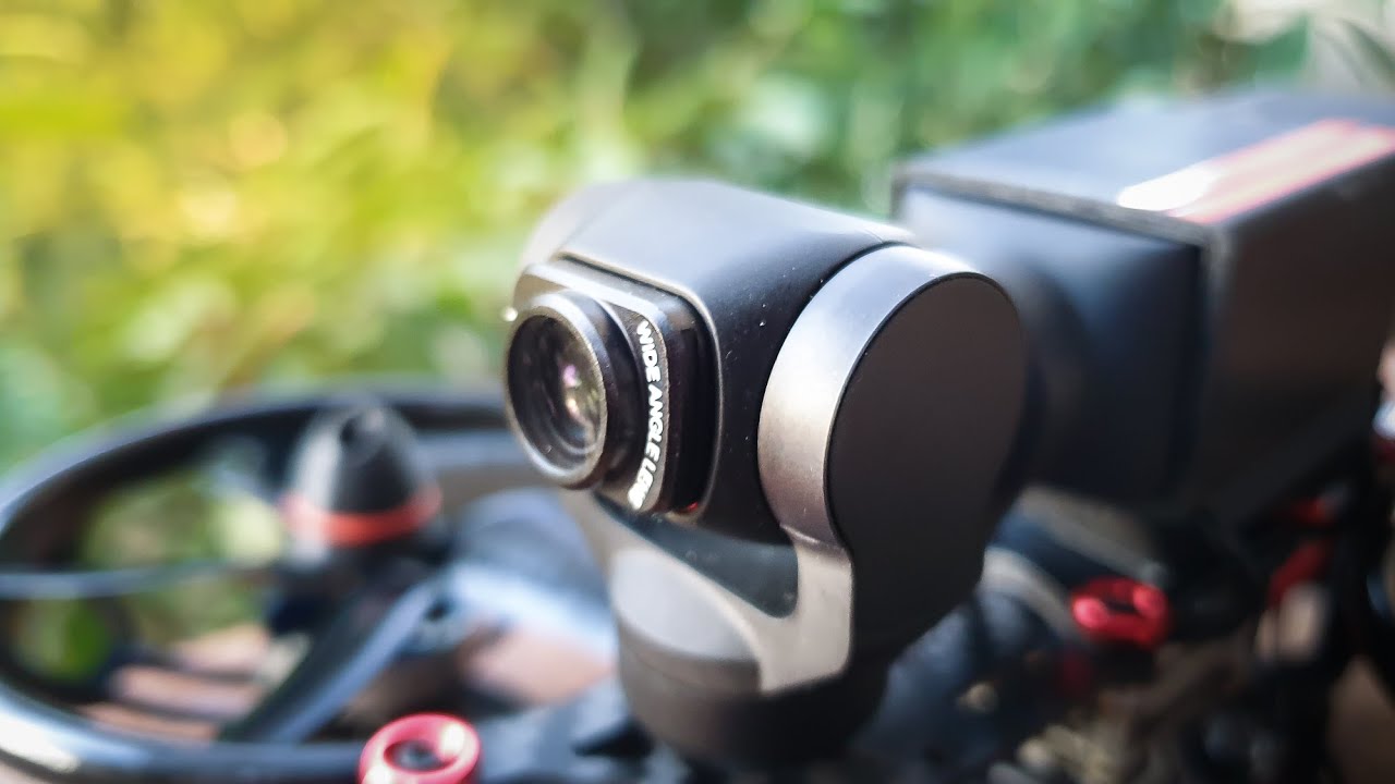Closing shots with the Mistral Steadywhoop and the DJI Pocket 2 with a wide angle lens