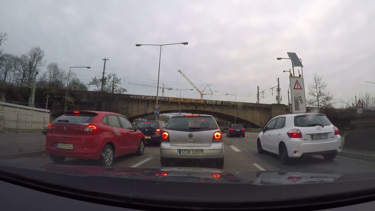 Fahrstunde in Stuggitown