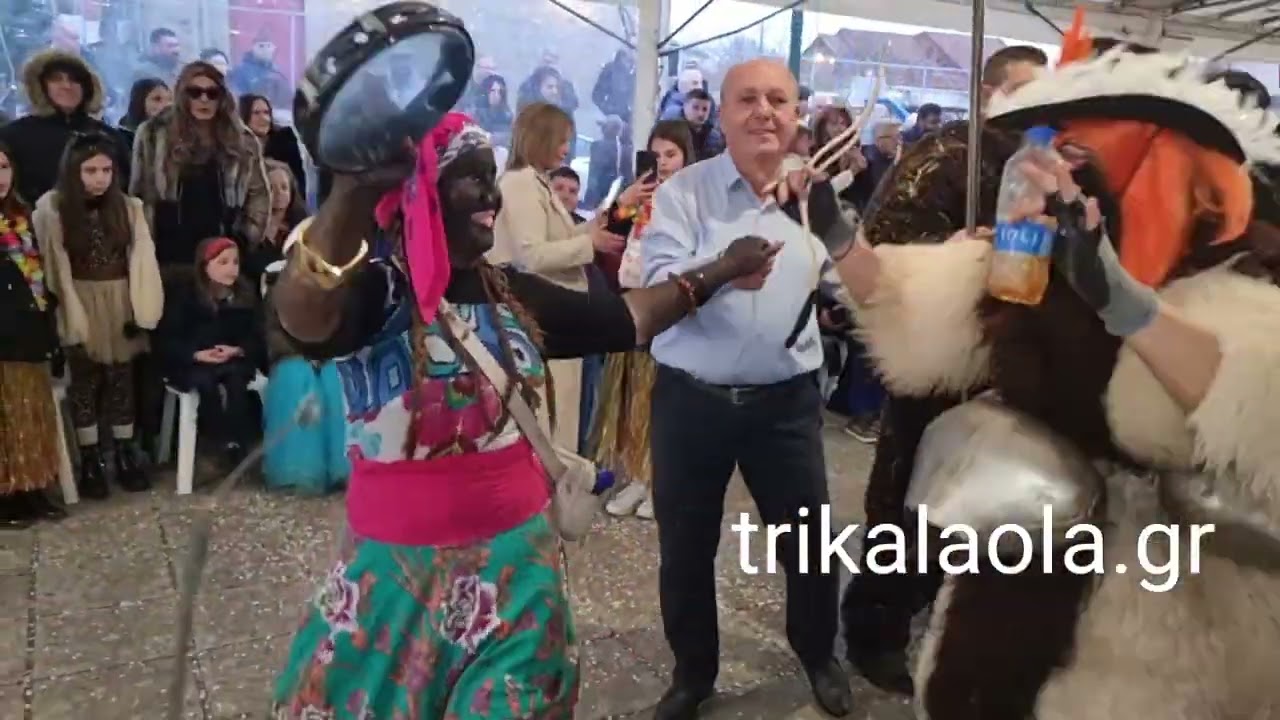 Αγναντερό Καρδίτσας Κλέψιμο Αρκούδας κουδουνάδες παραδοσιακό έθιμο Καθαρά Δευτέρα μέρος 3ο 3-3-2025