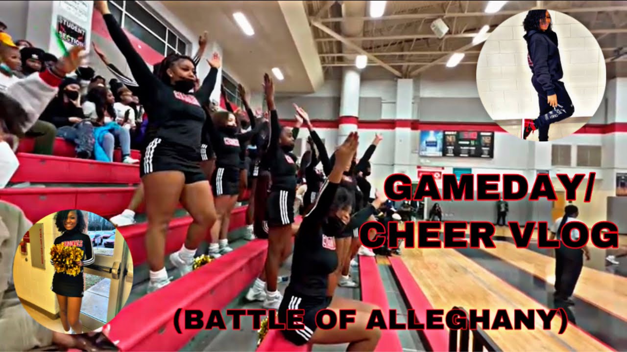 GAME DAY/CHEER VLOG (BATTLE OF ALLEGHANY)
