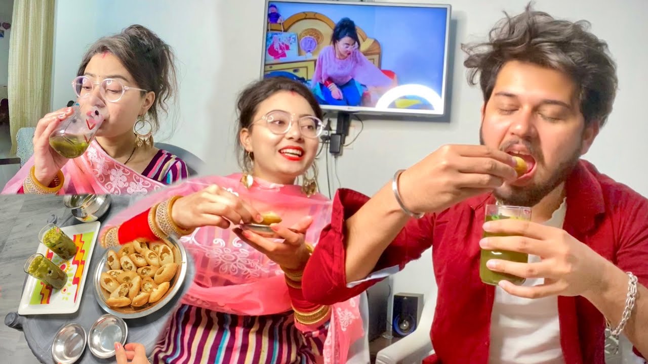 ਗੋਲਗੱਪਾ ਚੈਲੰਜ ਪ੍ਰੀਤ ਨਾਲ &bull; Vlog-27 &bull; Daily Vlogs &bull; Bawan Preet Vlogs