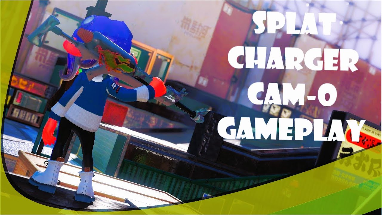 Splat Charger CAM-O Gameplay - Splatoon 3 | Anarchy Battle (SZ)