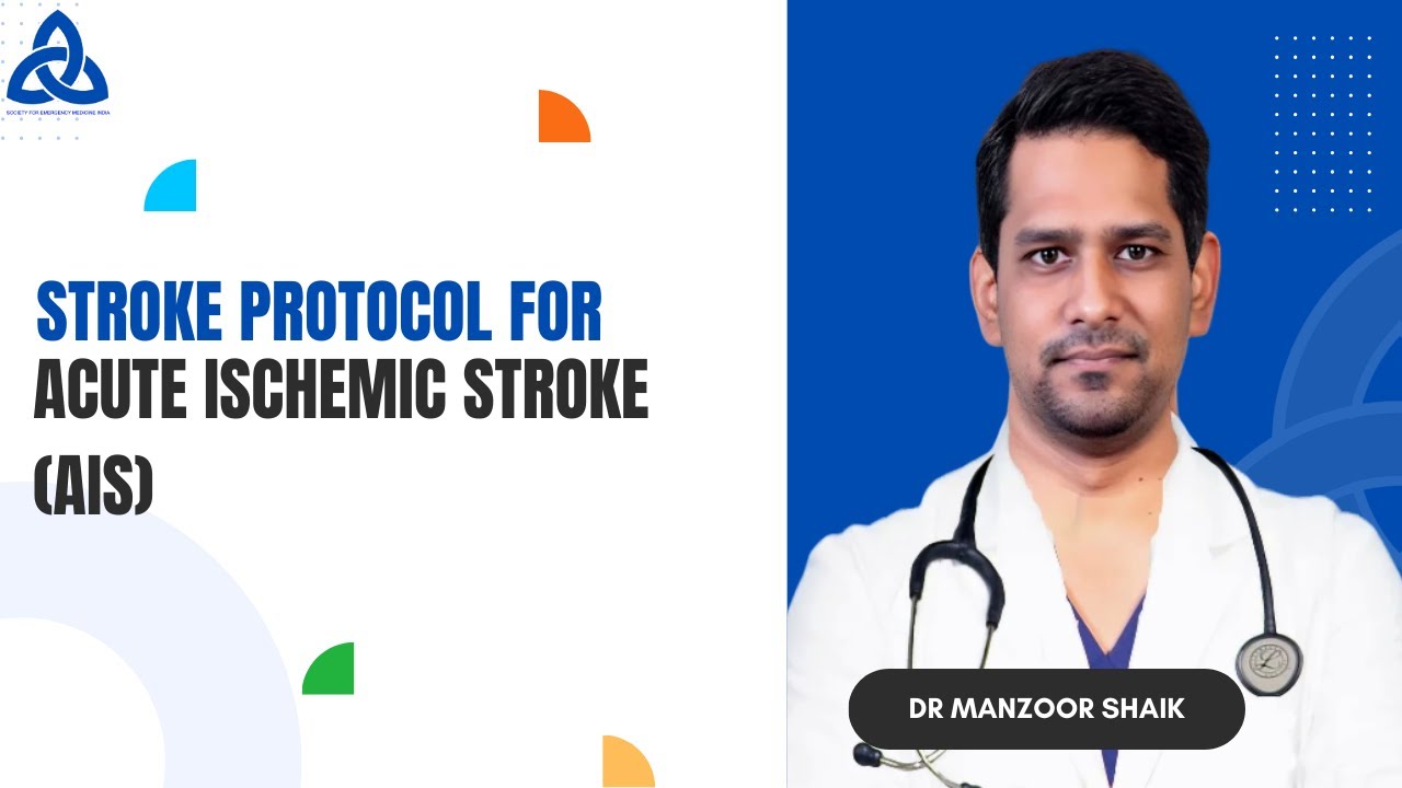 Stroke Protocol for Acute Ischemic Stroke (AIS) | ED Management & Thrombolysis | Dr. Mansoor