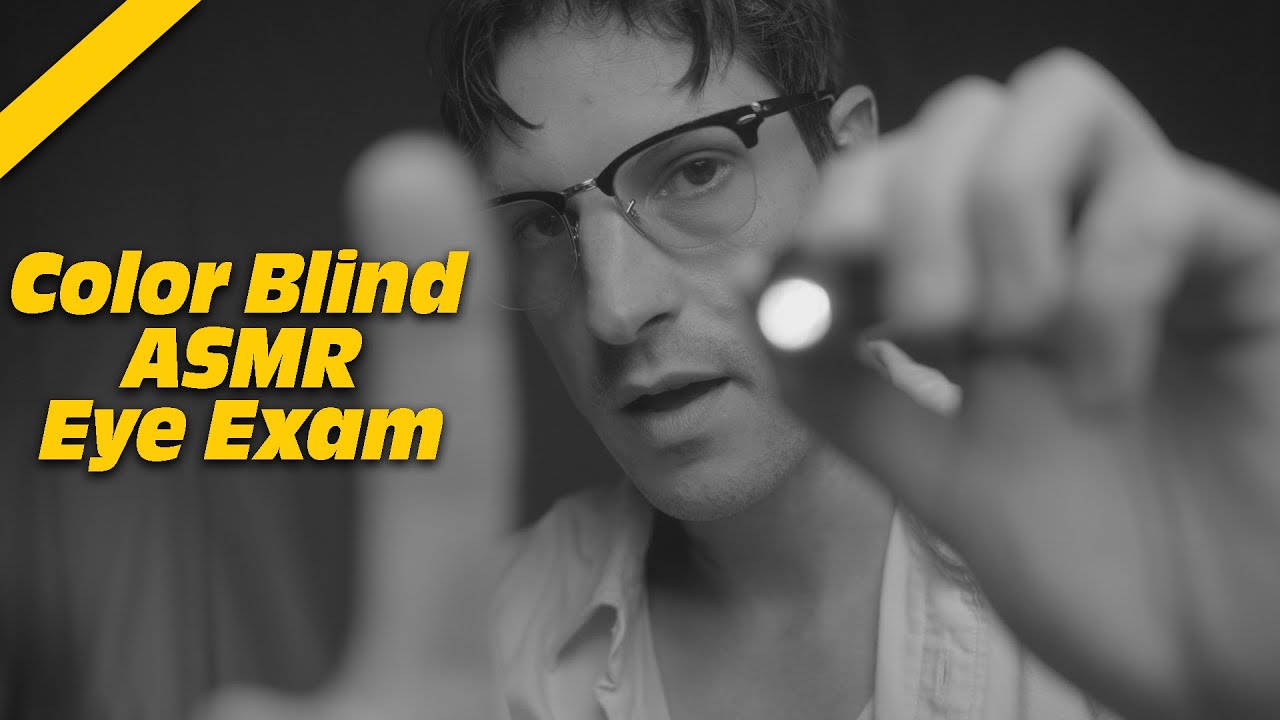 Color Blind ASMR Eye Exam (FASTEST SLEEP)