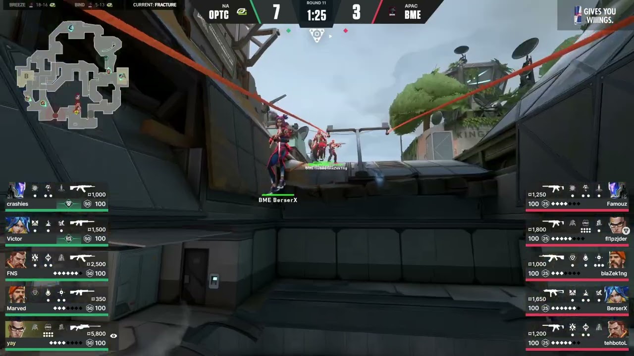 Easiest ACE in VCT History by Crashies on Fracture