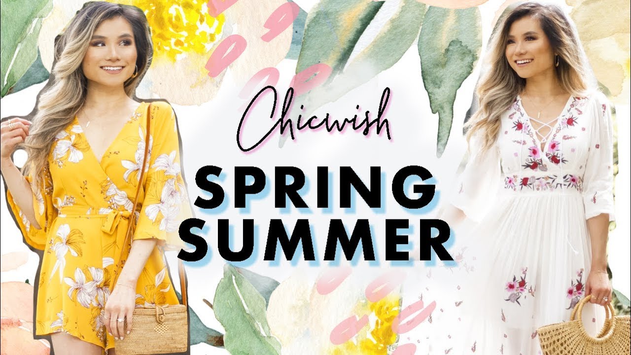 Spring - Summer Fashion Lookbook w/ Chicwish | Summer Outfit Ideas Chicwish Haul | Miss Louie