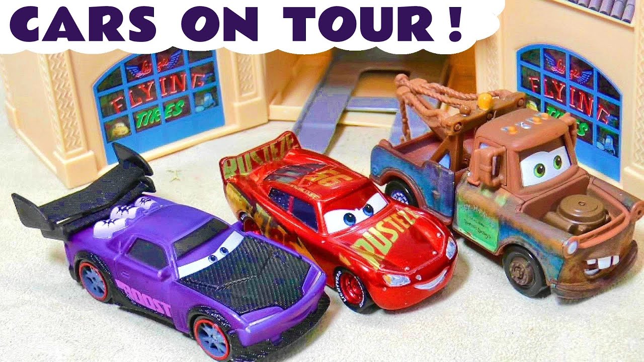 Radiator Springs Racing Tour with Toy Car McQueen