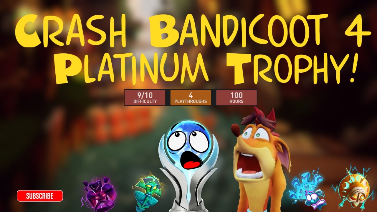 Crash Bandicoot 4's Platinum Trophy Nearly Broke Me!