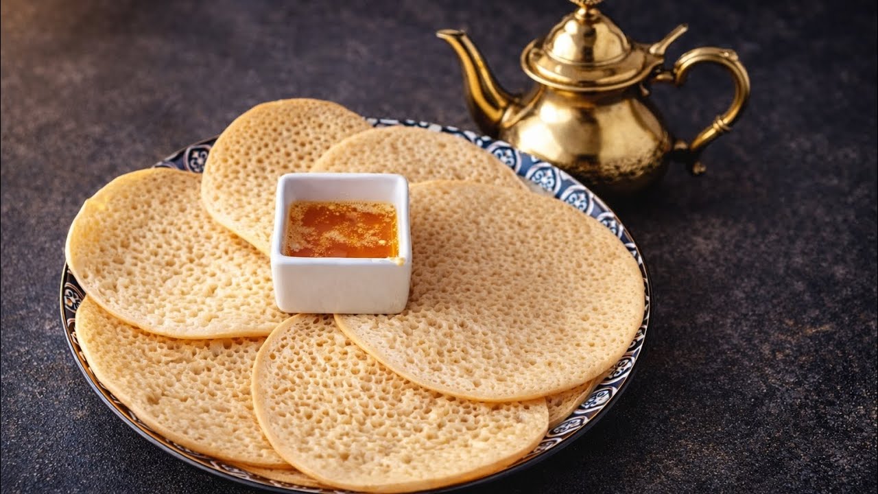 بغرير بدقيق فينو بدون دقيق ابيض ناجح 100/100