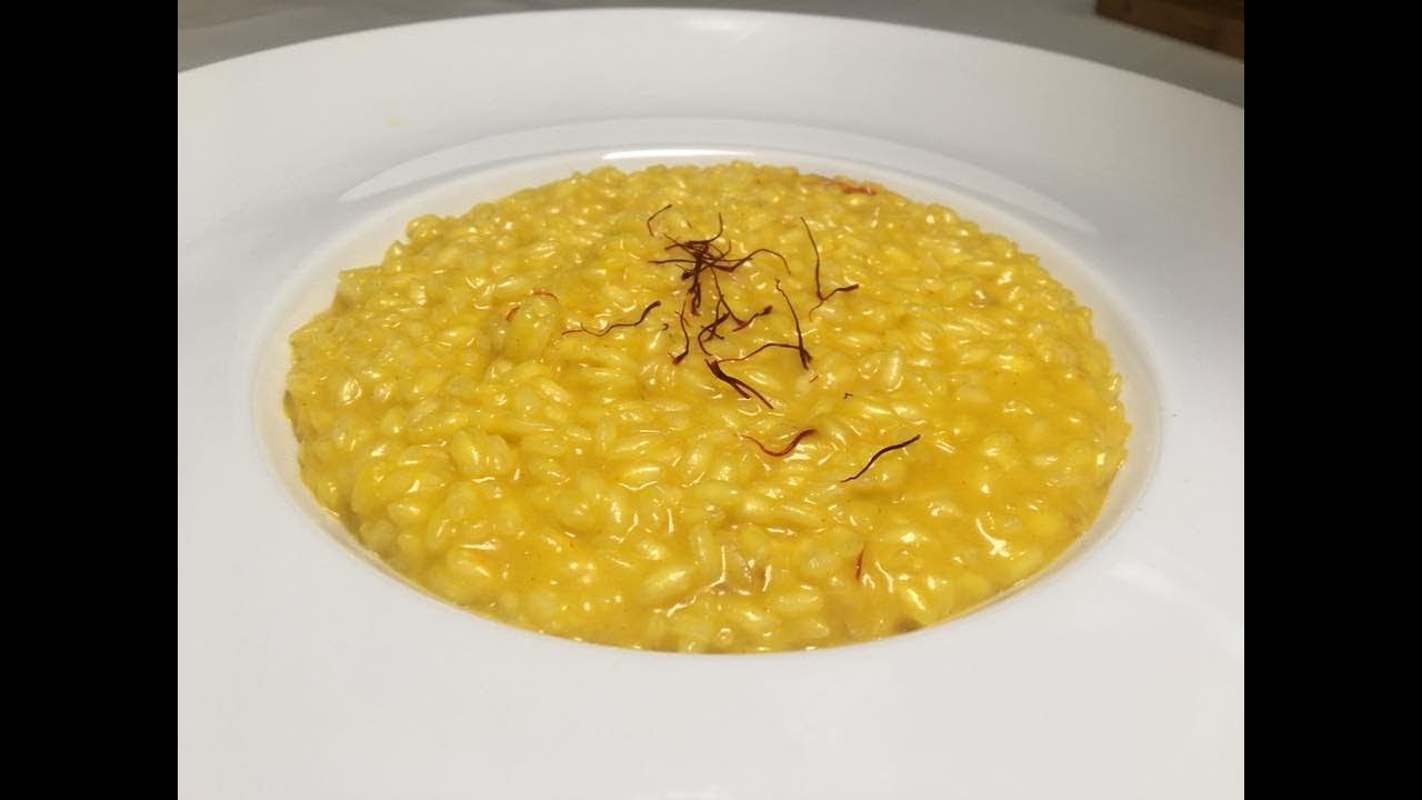 Risotto de Azafrán - Chef Stefano Barbato