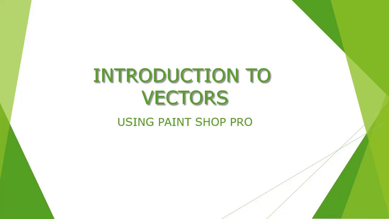 How to create a vector drawing in 2 easy steps [PaintShop Pro]