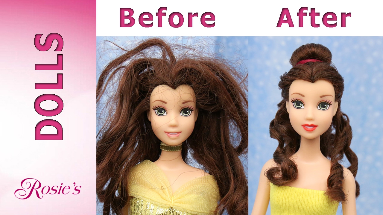 Beauty and The Beast: Belle's Makeover Part 1- Hair Repair