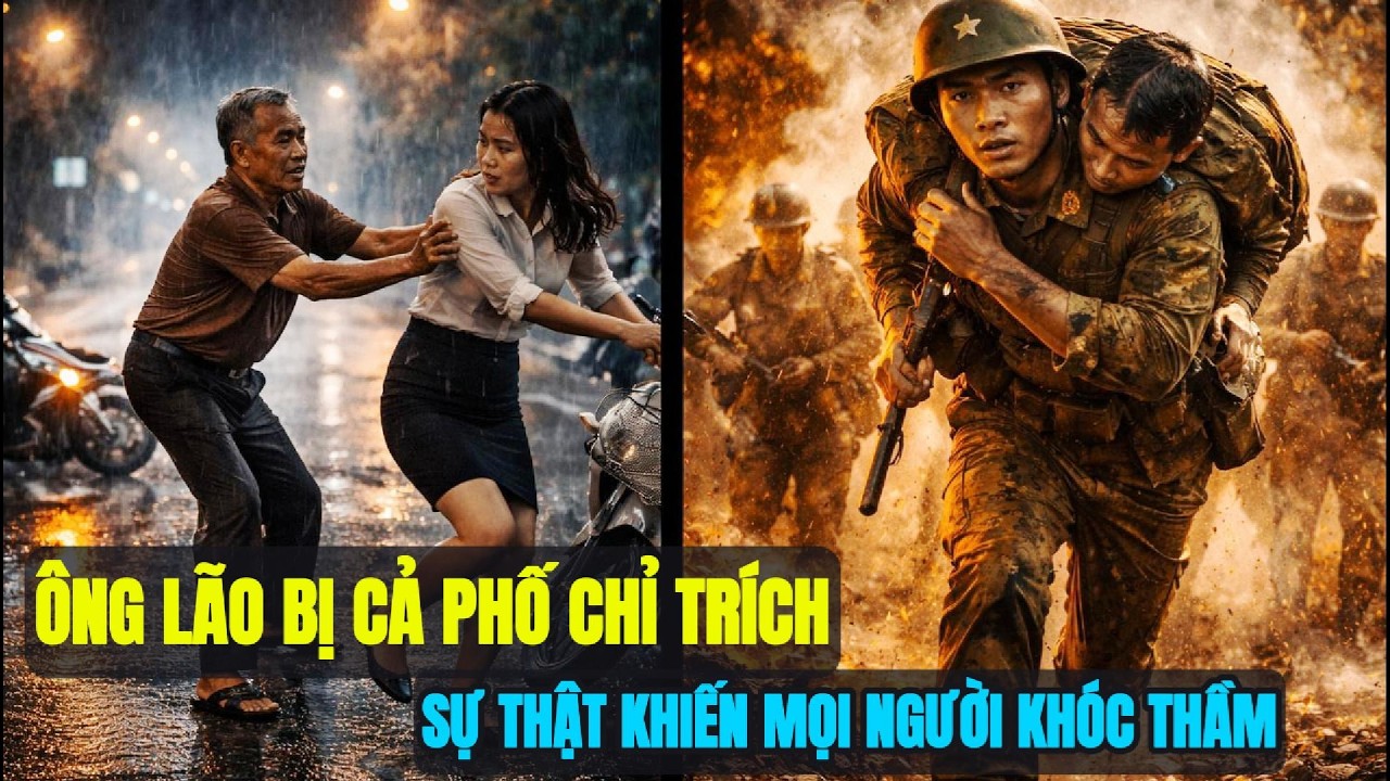 Ông Lão Bị Quay Video Giữa Phố – Sự Thật Khiến Hàng Triệu Người Khóc