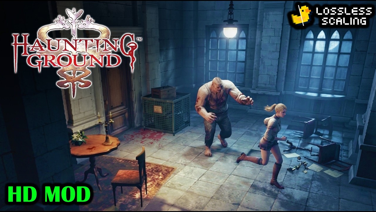 🔴 Haunting Ground Blind Run | HD Mod + Lossless Scaling