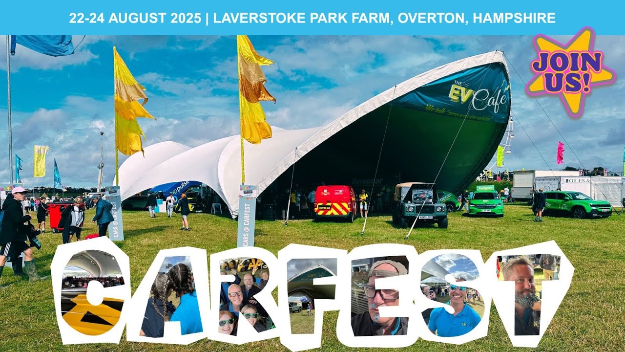 Car Fest 2025 - Great opportunity to be at the heart of this amazing festival! #ev #sustainability