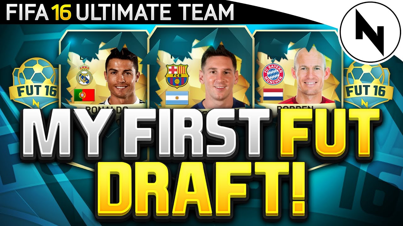 OMFG RONALDO! - FIFA 16 Ultimate Team FUT DRAFT! (MY FIRST FUT DRAFT)