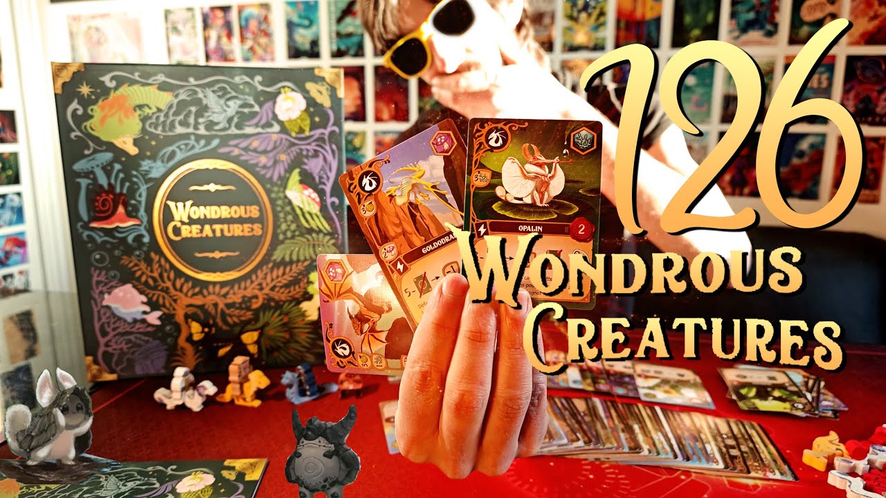 Je découvre les 126 WONDROUS CREATURES ! - REACTION Unboxing