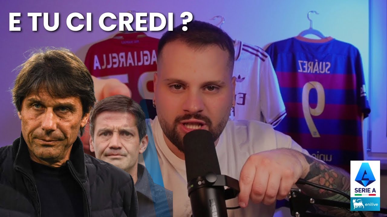 CORSA SCUDETTO: IL NAPOLI c’è la può ancora FARE ? Vi dico la MIA ! (Conte vs Chivu) 