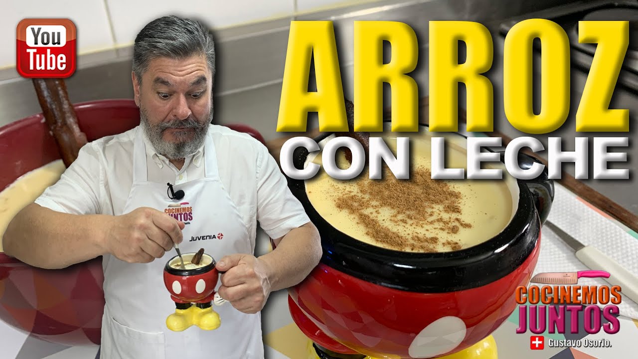 Como hacer ARROZ CON LECHE rapido,facil y muy divertido.!